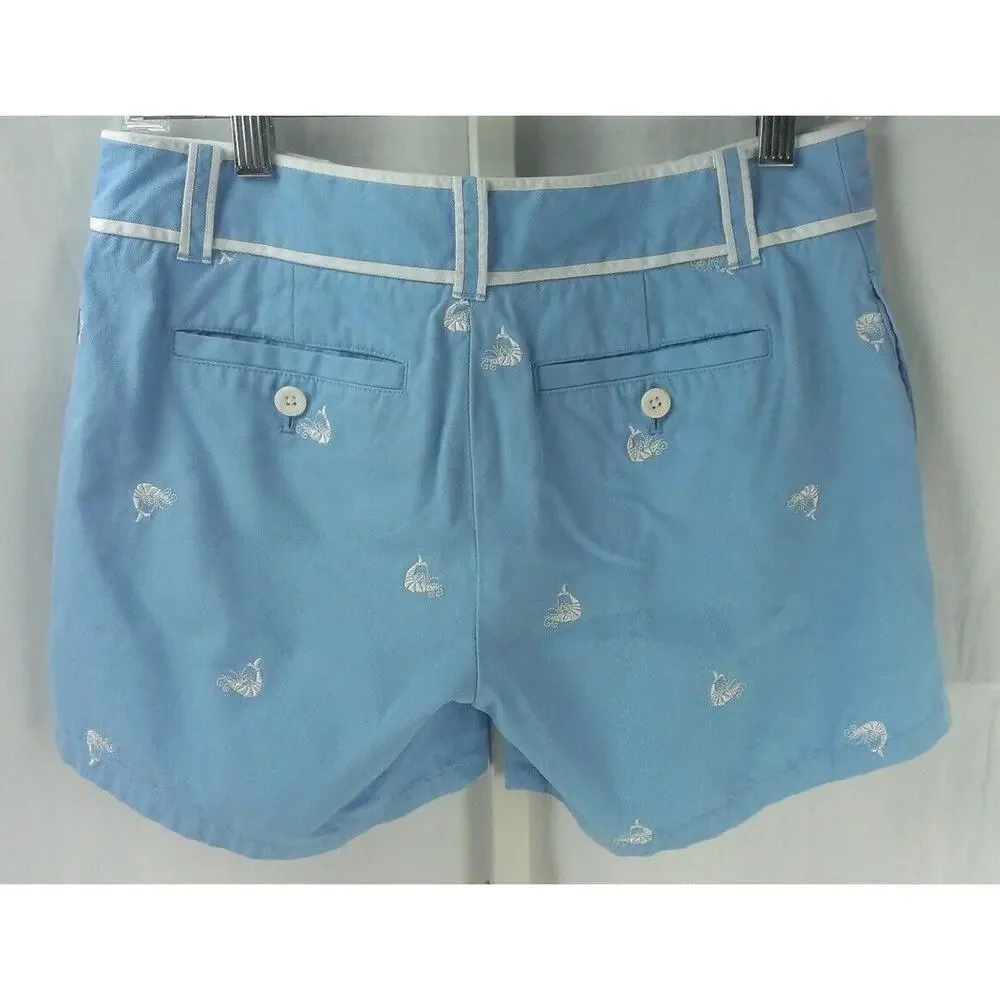Lilly Pulitzer Callahan Short Palm Beach Fit Embroidered Shrimp size 2 - Picture 3 of 4